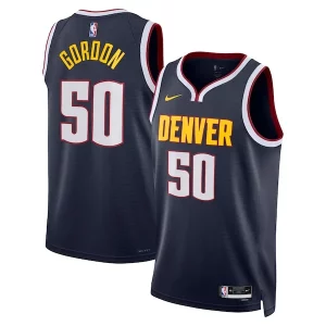 Accattivante Aaron Gordon Denver Nuggets Nike Unisex Swingman Replica Jersey Icon Edition Navy