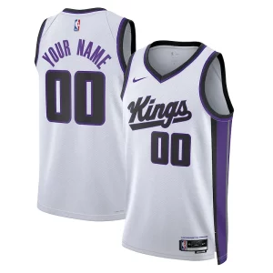 Comodo Sacramento Kings Nike Unisex Swingman Custom Jersey Association Edition White