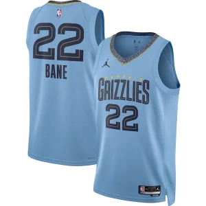 Accattivante Desmond Bane Memphis Grizzlies Jordan Brand Unisex Swingman Jersey Statement Edition Light Blue