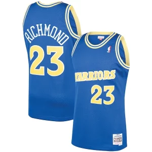 Accattivante Fantastico Eccezionale Mitch Richmond Golden State Warriors 1990/91 Hardwood Classics Swingman Jersey Royal