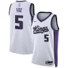 Accattivante Gorgeous Fantastico De'Aaron Fox Sacramento Kings Nike Unisex Swingman Jersey Association Edition White