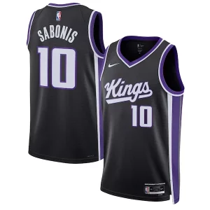 Accattivante Ottimo Cool Domantas Sabonis Sacramento Kings Nike Unisex Swingman Jersey Icon Edition Black