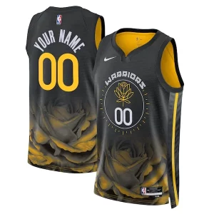 Accattivante Resistente Golden State Warriors Nike Unisex 2022/23 Swingman Custom Jersey City Edition Black