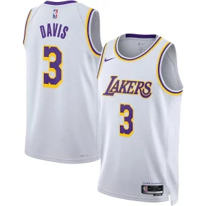 Accattivante Trendy Raffinato Anthony Davis Los Angeles Lakers Nike Unisex Swingman Jersey Association Edition White