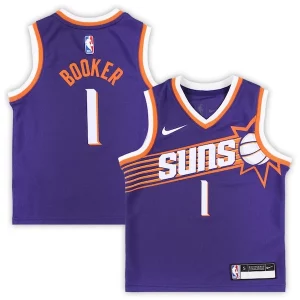 Attraente Classico Carino Devin Booker Phoenix Suns Nike Preschool Swingman Player Jersey Icon Edition Purple