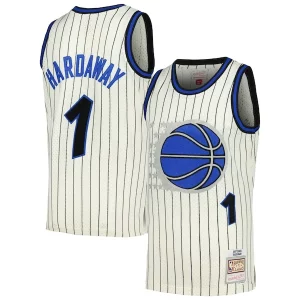 Attraente Classico Gorgeous Penny Hardaway Orlando Magic Chainstitch Swingman Jersey Cream