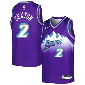 Attraente Collin Sexton Utah Jazz Nike Youth 2022/23 Swingman Jersey City Edition Purple