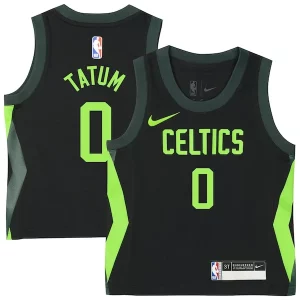 Lussuoso Jayson Tatum Boston Celtics Nike Toddler 2024/25 Swingman Player Jersey City Edition Black