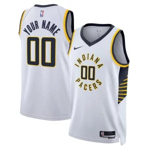Attraente Fantastico Carino Indiana Pacers Nike Unisex Swingman Custom Jersey White Association Edition
