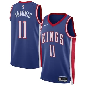 Attraente Gorgeous Eccezionale Domantas Sabonis Sacramento Kings Nike Unisex 2024/25 Swingman Player Jersey City Edition Blue