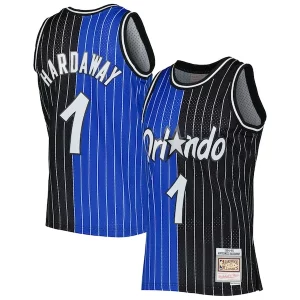 Attraente Incantevole Ottimo Penny Hardaway Orlando Magic Hardwood Classics 1994/95 Split Swingman Jersey Blue/Black