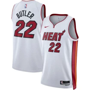 Attraente Jimmy Butler Miami Heat Nike Unisex Swingman Jersey Association Edition White