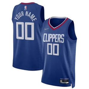 Attraente LA Clippers Nike 2021/22 Diamond Swingman Custom Jersey Icon Edition Royal