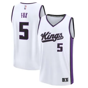 Attraente Magnifico De'Aaron Fox Sacramento Kings Fast Break Replica Player Jersey Association Edition White