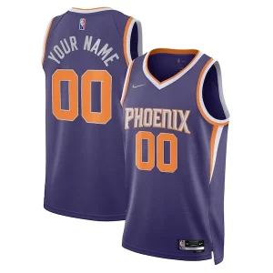 Attraente Phoenix Suns Nike 2021/22 Diamond Swingman Custom Jersey Icon Edition Purple