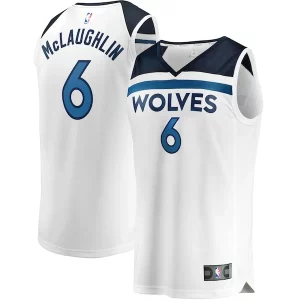 Attraente Raffinato Ottimo Jordan McLaughlin Minnesota Timberwolves Youth Fast Break Replica Player Jersey Association Edition White