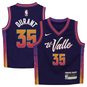 Attraente Resistente Kevin Durant Phoenix Suns Nike Toddler 2023/24 Swingman Replica Jersey City Edition Purple