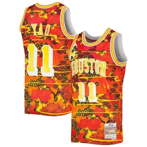 Attraente Stupendo Fantastico Yao Ming Houston Rockets 2004/05 Hardwood Classics Lunar New Year Swingman Jersey Red