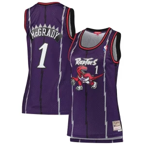 Attraente Tracy McGrady Toronto Raptors Women's 1998/99 Hardwood Classics Swingman Jersey Purple