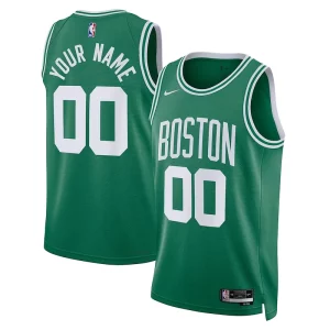 Attraente Trendy Boston Celtics Nike Unisex 2022/23 Swingman Custom Jersey Kelly Green Icon Edition