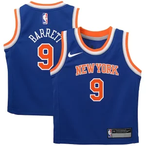 Bellissimo Attraente RJ Barrett New York Knicks Nike Preschool Swingman Player Jersey Icon Edition Blue