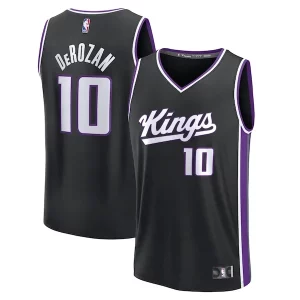 Delizioso Resistente DeMar DeRozan Sacramento Kings Fast Break Replica Player Jersey Icon Edition Black