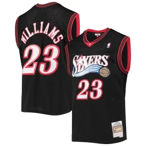 Bellissimo Fascinante Incantevole Lou Williams Philadelphia 76ers 2005/06 Hardwood Classics Swingman Jersey Black
