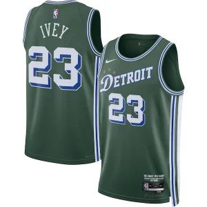 Bellissimo Jaden Ivey Detroit Pistons Nike 2022/23 Swingman Jersey City Edition Green