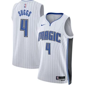 Bellissimo Jalen Suggs Orlando Magic Nike Unisex Swingman Jersey Association Edition White/Black