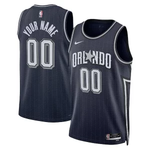 Bellissimo Magnifico Orlando Magic Nike Unisex 2023/24 Custom Swingman Jersey Navy City Edition
