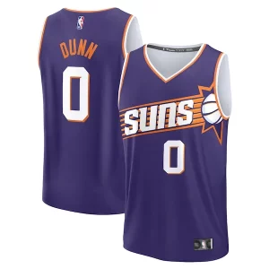 Resistente Ryan Dunn Phoenix Suns Youth 2024 NBA Draft Fast Break Player Jersey Icon Edition Purple