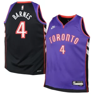 Bellissimo Meraviglioso Prestigioso Scottie Barnes Toronto Raptors Nike Youth 2024/25 Swingman Jersey Purple Classic Edition