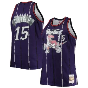 Bellissimo Ottimo Moderno Vince Carter Toronto Raptors Big & Tall 1998/99 NBA 75th Anniversary Diamond Swingman Jersey Purple