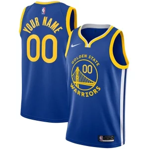 Bellissimo Prestigioso Golden State Warriors Nike Unisex 2019/20 Custom Swingman Jersey Royal Icon Edition