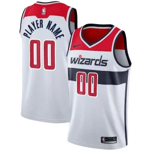 Bellissimo Prestigioso Washington Wizards Nike 2020/21 Swingman Custom Jersey Association Edition White