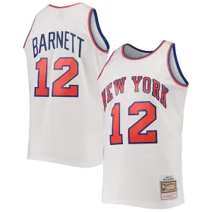 Bellissimo Resistente Dick Barnett New York Knicks 1969/70 Hardwood Classics Swingman Jersey White
