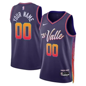 Bellissimo Versatile Phoenix Suns Nike Unisex 2023/24 Custom Swingman Jersey Purple City Edition