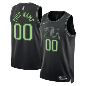 Carino Comodo Prestigioso New Orleans Pelicans Nike Unisex 2023/24 Custom Swingman Jersey Black City Edition