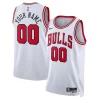 Carino Fascinante Chicago Bulls Nike Unisex Swingman Custom Jersey White Association Edition