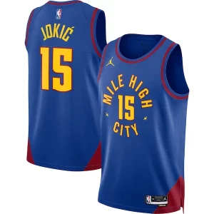Carino Fascinante Nikola Jokic Denver Nuggets Jordan Brand Unisex Swingman Jersey Statement Edition Blue