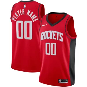 Carino Houston Rockets Nike 2020/21 Swingman Custom Jersey Icon Edition Red