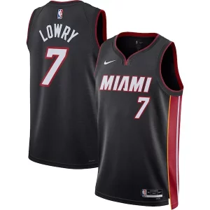 Carino Kyle Lowry Miami Heat Nike Unisex Swingman Jersey Icon Edition Black