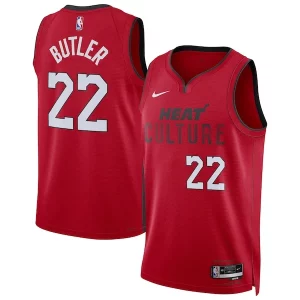 Carino Meraviglioso Incantevole Jimmy Butler Miami Heat Nike Unisex 2024/25 Swingman Player Jersey City Edition Red