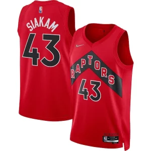 Carino Pascal Siakam Toronto Raptors Nike 2021/22 Diamond Swingman Jersey Icon Edition Red