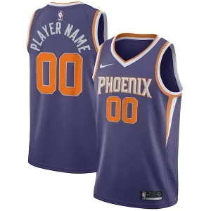 Carino Phoenix Suns Nike 2020/21 Swingman Custom Jersey Icon Edition Purple