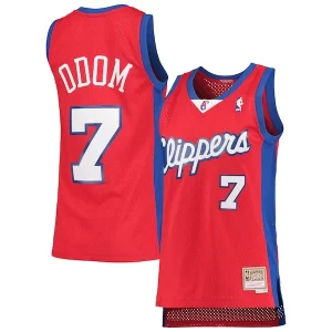 Carino Resistente Lamar Odom LA Clippers Women's 2000/01 Hardwood Classics Swingman Jersey Red