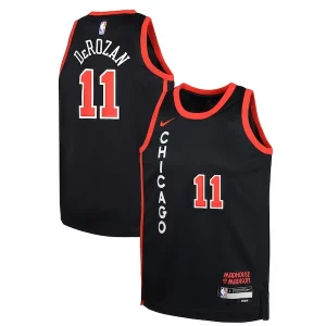 Carino Sofisticato Delizioso DeMar DeRozan Chicago Bulls Nike Youth Swingman Replica Jersey City Edition Black
