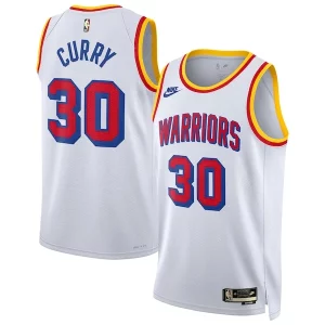 Carino Stephen Curry Golden State Warriors Nike Unisex 2024/25 Swingman Jersey White Classic Edition