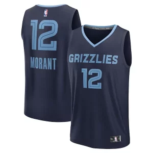 Classico Ja Morant Memphis Grizzlies Youth Fast Break Replica Player Jersey Icon Edition Navy