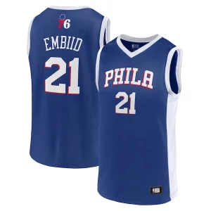 Classico Meraviglioso Prestigioso Men's Joel Embiid Royal Philadelphia 76ers Player Jersey